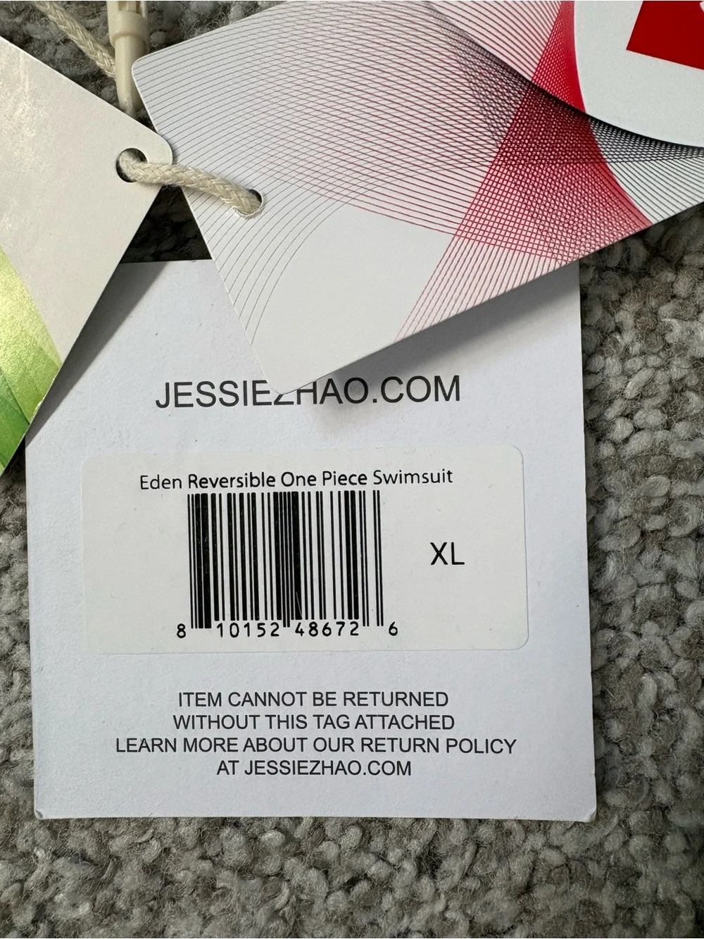 Jessie Zhao Eden Reversible One Piece Swimsuit